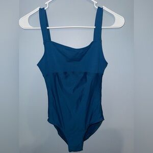 Blue One-Piece Swimsuit